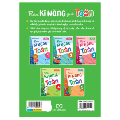 Rèn Kĩ Năng Giải Toán Lớp 4 - Tập 1 (Theo Chương Trình Giáo Dục Phổ Thông Mới) - Bản Quyền
