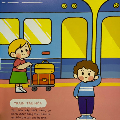 Dán Hình Thông Minh - Sách Tương Tác Vừa Học Vừa Chơi - Tập 2 (Dành Cho Bé 1-5 Tuổi)