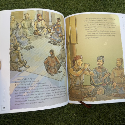 [Bộ LỊCH SỬ VIỆT NAM BẰNG TRANH] - BÌA CỨNG - IM MÀU TOÀN BỘ - NXB TRẺ - [Trần Hưng Đạo] -