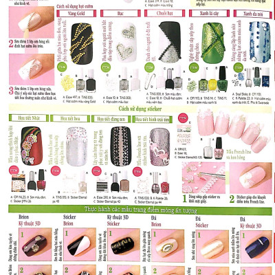 Bộ Sưu Tập Các Mẫu Trang Điểm Móng (Tập 2)