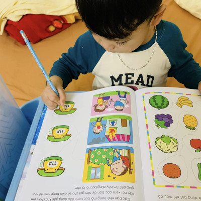 Sách cho bé - Phát Triển IQ - Rèn Luyện Tư Duy Não Bộ - Khả Năng Quan Sát Và Ghi Nhớ - Dành cho trẻ 2-4 tuổi