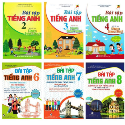 Sách Bổ Trợ - Bài Tập Tiếng Anh các lớp 2,3,4,5,6,7,8 (Bám Sát SGK I Learn Smart Start) (HA-)