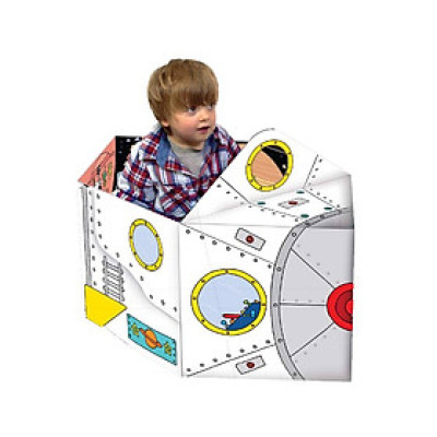 Sách tương tác - Convertible - Sách biến hóa mô hình - Spaceship – Tàu vũ trụ