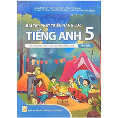 Sách - Bài tập phát triển năng lực tiếng anh 5 tập 2 ( Theo chương trình giáo dục phổ thông 2018 )