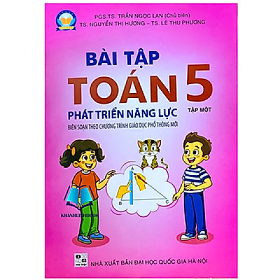 Sách - Bài tập Toán 5 Phát triển năng lực - tập 1 (Cánh diều)