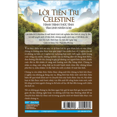 Lời Tiên Tri Celestine - Quyển sách mang đến sự khai sáng đầy thông tuệ, những nhận thức mới mẻ về mặt tâm linh