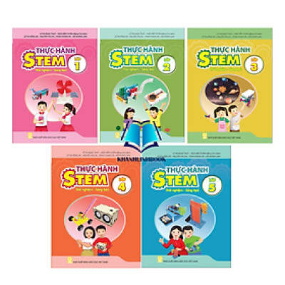 Sách - Combo thực hành stem lớp 1 - 2 - 3 - 4 - 5 ( trải nghiệm - sáng tạo )