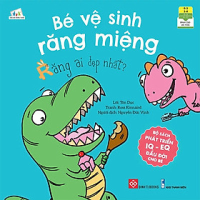 Sách - Phát triển IQ - EQ đầu đời cho bé từ 0 - 6 tuổi - Rèn trí thông minh, rèn luyện trí nhớ - Đinh Tị Books