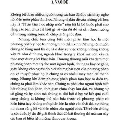 Phân Tâm Học Nhập Môn
