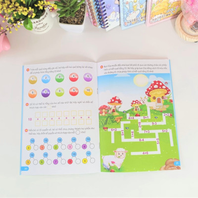 Sách - Combo 5 cuốn Vở Ô Ly Tập Tô - Tập Viết, Hành trang vào lớp 1 (Lê Mai) - Ndbooks