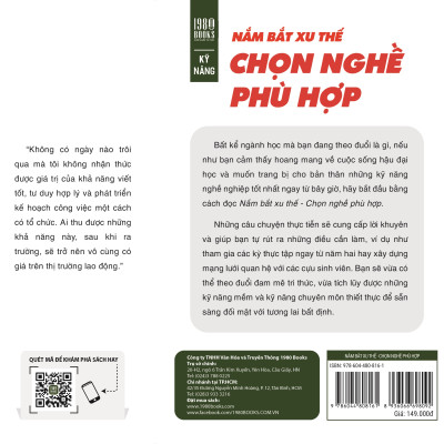 Sách - Nắm Bắt Xu Thế Chọn Nghề Phù Hợp - Randall Stross