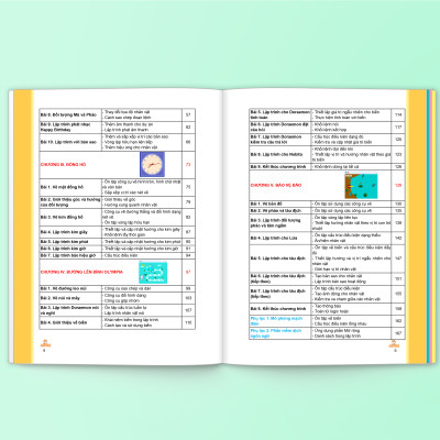 Combo 2 sách Luyện thi hội thi tin học trẻ với Scratch 3 cấp Tiểu học