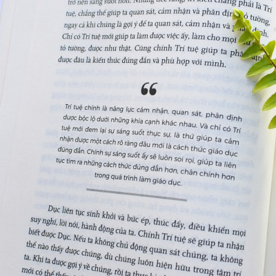 Bộ sách TẦM NHÌN KHAI PHÓNG (3 cuốn, bìa cứng) kèm hộp: TẦM NHÌN GIÁO DỤC + LỘ TRÌNH KHAI PHÓNG + BẢN CHẤT CON NGƯỜI - Tác giả: Trần Thế Công