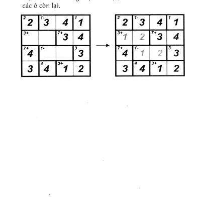 Trò Chơi Ô Chữ Số Thông Minh Kenken - Dành Cho Người Bắt Đầu (Tập 4)