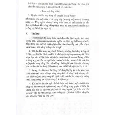 Từ Điển Tiếng Việt (Hoàng Phê) - Tái Bản - Vanlangbooks