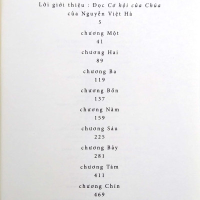 Cơ Hội Của Chúa - Bản Đặc Biệt - Nguyễn Việt Hà