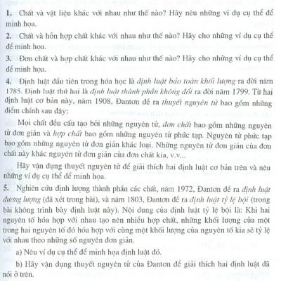 Bài Tập Hóa Học Vô Cơ - Quyển I - Lý Thuyết Đại Cương Về Hóa Học (Tái bản năm 2020)