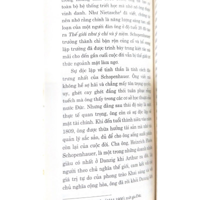 Dẫn Luận Về Schopenhauer