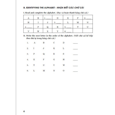 Bài tập dùng kèm tiếng anh 3 (biên soạn theo sgk tiếng anh 3 global success)