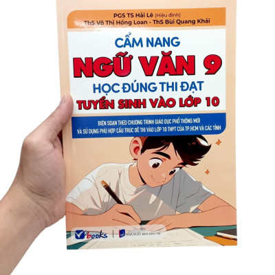 Sách - Cẩm Nang Ngữ Văn 9 - Học Đúng Thi Đạt - Tuyển Sinh Vào Lớp 10
