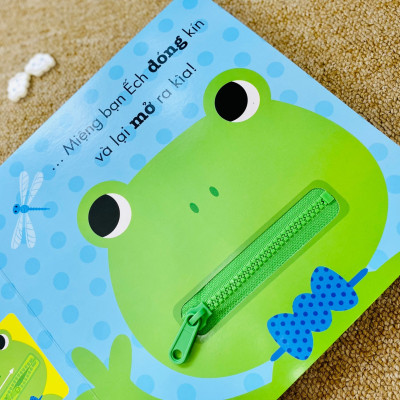 Sách tương tác - Kỹ năng vận động tinh cho bé 0 - 6 tuổi - Đinh Tị Books