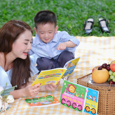 Sách cho bé - Hỏi Đáp Thông Minh - Rèn Luyện Não Trái Não Phải - Tập 1 - Sách tương tác - Dành cho trẻ 3+