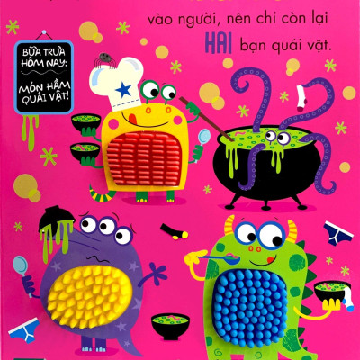 Sách Tương Tác Thông Minh - Đừng Chạm Vào Quái Vật