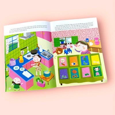 Sách cho bé - Sticker Thần Kỳ Phát Triển Chỉ Số EQ - Cảm Xúc - Dành cho trẻ 3-5 tuổi - Hình dán 3D càng dán càng vui