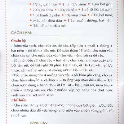 Các Món Heo, Bò, Gà, Vịt (Tái Bản)