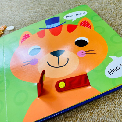 Sách tương tác - Kỹ năng vận động tinh cho bé 0 - 6 tuổi - Đinh Tị Books