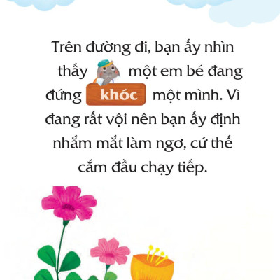 Sách Truyện Tranh Song Ngữ Việt Anh Cho Bé - Giúp Đỡ Mọi Người Thật Là Vui