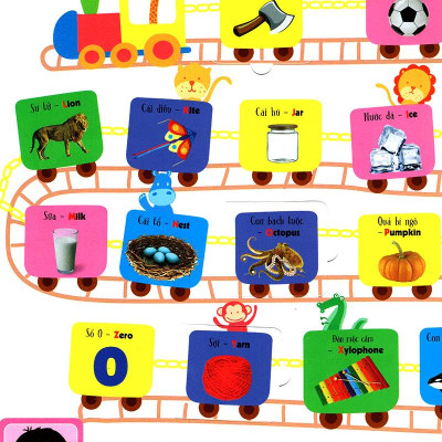 Sách Tương Tác - Lift-The-Flap-Lật Mở Khám Phá - My ABC - Bảng Chữ Cái Tiếng Anh Cho Bé (Tái Bản)