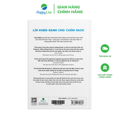 Sách Tiny Habits : Thói quen tí hon - Tiềm năng khổng lồ - Happy Live