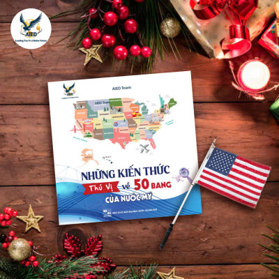Những kiến thức thú vị về 50 bang của nước Mỹ (Tặng kèm 3 bookmark)