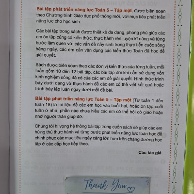 Sách - Combo Bài tập Toán 5 Phát triển năng lực - tập 1 + 2 (Cánh diều)