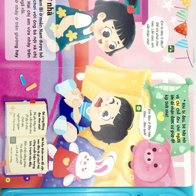 Sách Tương Tác - Sách Âm Thanh - Bé Học Nói