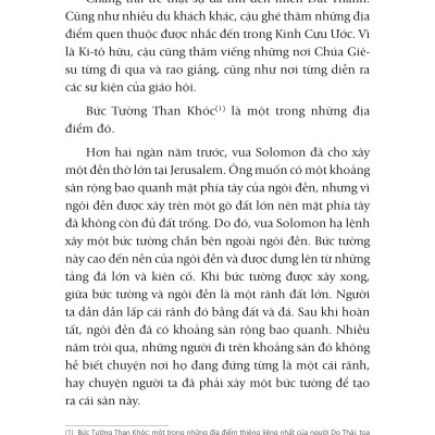 Câu Chuyện Kinh Thánh + Phúc Cho Ai Không Thấy Mà Tin