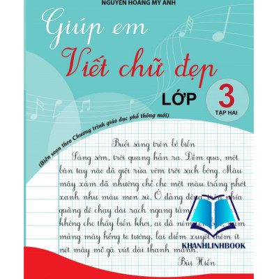 Sách - Giúp em viết chữ đẹp lớp 3 - tập 2 (cánh diều) (KP)