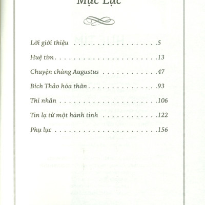 HUỆ TÍM - Tác phẩm chọn lọc: Văn Học Đức