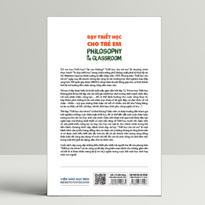 Dạy Triết Học Cho Trẻ Em - Philosophy in the Classroom