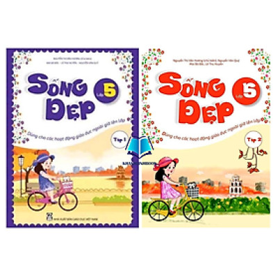 Sách - Combo Sống Đẹp Lớp 5 Tập 1 + 2 (Dùng Cho Các Hoạt Động Giáo Dục Ngoài Giờ Lên Lớp) (BT)