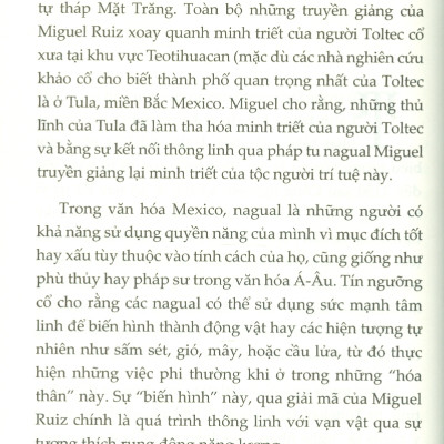 Bên Kia Sợ Hãi - Truyền Thống Tâm Linh Của Người Toltec Về Giấc Mơ, Quán Niệm Và Tự Do - Don Miguel Ruiz; Hà Thuỷ Nguyên dịch
