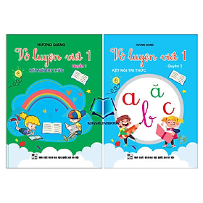 Sách - Vở Luyện Viết Lớp 1 Quyển 1 + 2 Theo Chương Trình Kết Nối Tri Thức Với cuộc Sống (KV)