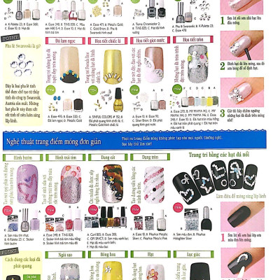 Bộ Sưu Tập Các Mẫu Trang Điểm Móng (Tập 2)