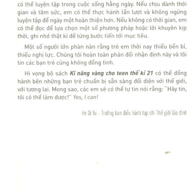 Kĩ Năng Vàng Cho Teen Thế Kỉ 21 - Bí Kíp Quản Lí Thời Gian (Tái Bản 2024)