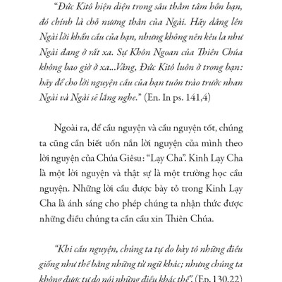 CẦU NGUYỆN 15 NGÀY VỚI THÁNH AUGUSTINÔ