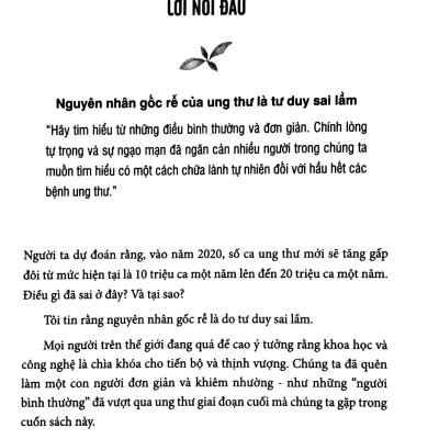 Phòng Và Chữa Bệnh Ung Thư Theo Phương Thức Tự Nhiên (Tái Bản 2023)