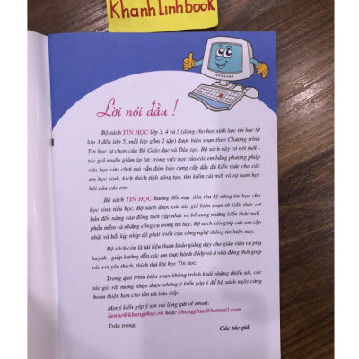 Sách - Tin học Lớp 5 - Tập 2 (KP)