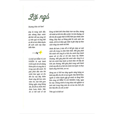 Nếm Vị An Nhiên