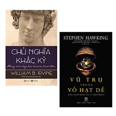 Combo Sách Best - Seller: Chủ Nghĩa Khắc Kỷ - Phong Cách Sống Bản Lĩnh Và Bình Thản + Vũ Trụ Trong Vỏ Hạt Dẻ / Những Cuốn Sách Kinh Điển Được Nhiều Đọc Giả Yêu Thích Nhất